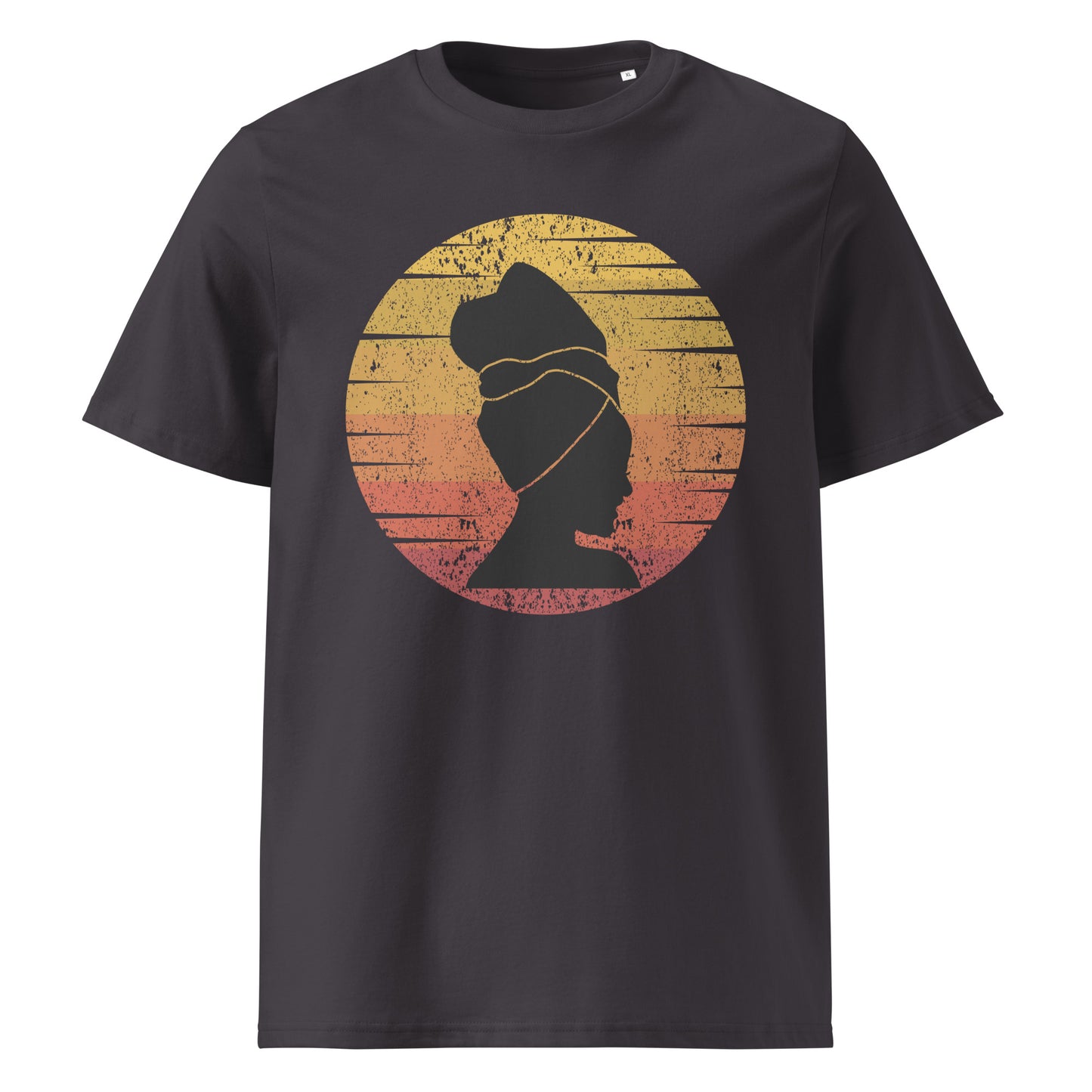African pattern Lady organic cotton T-shirts