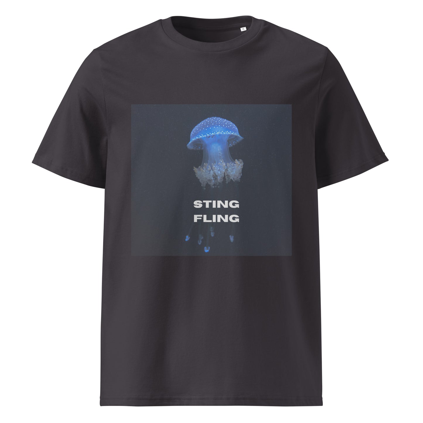 Elegant Jellyfish organic cotton T-shirt