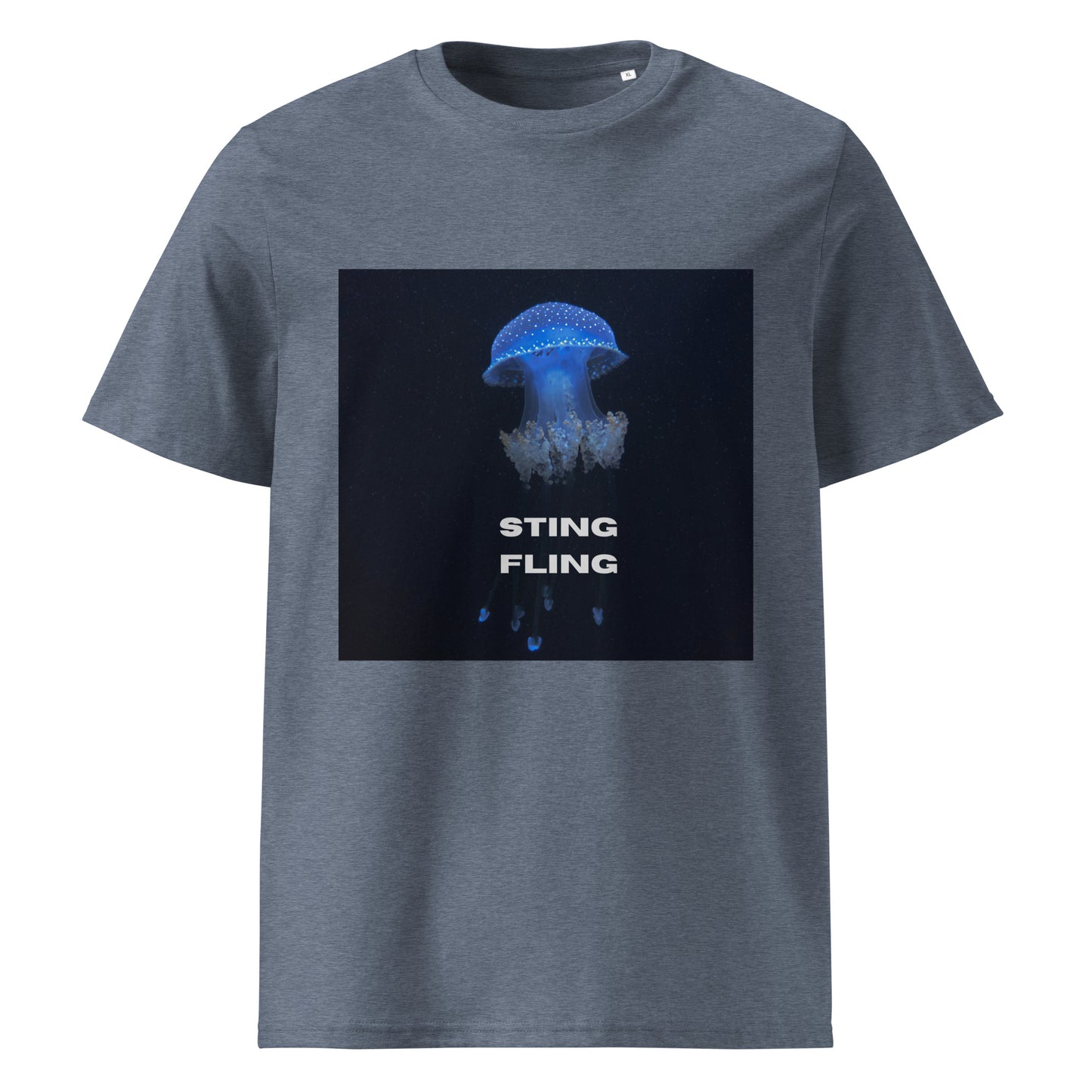 Elegant Jellyfish organic cotton T-shirt