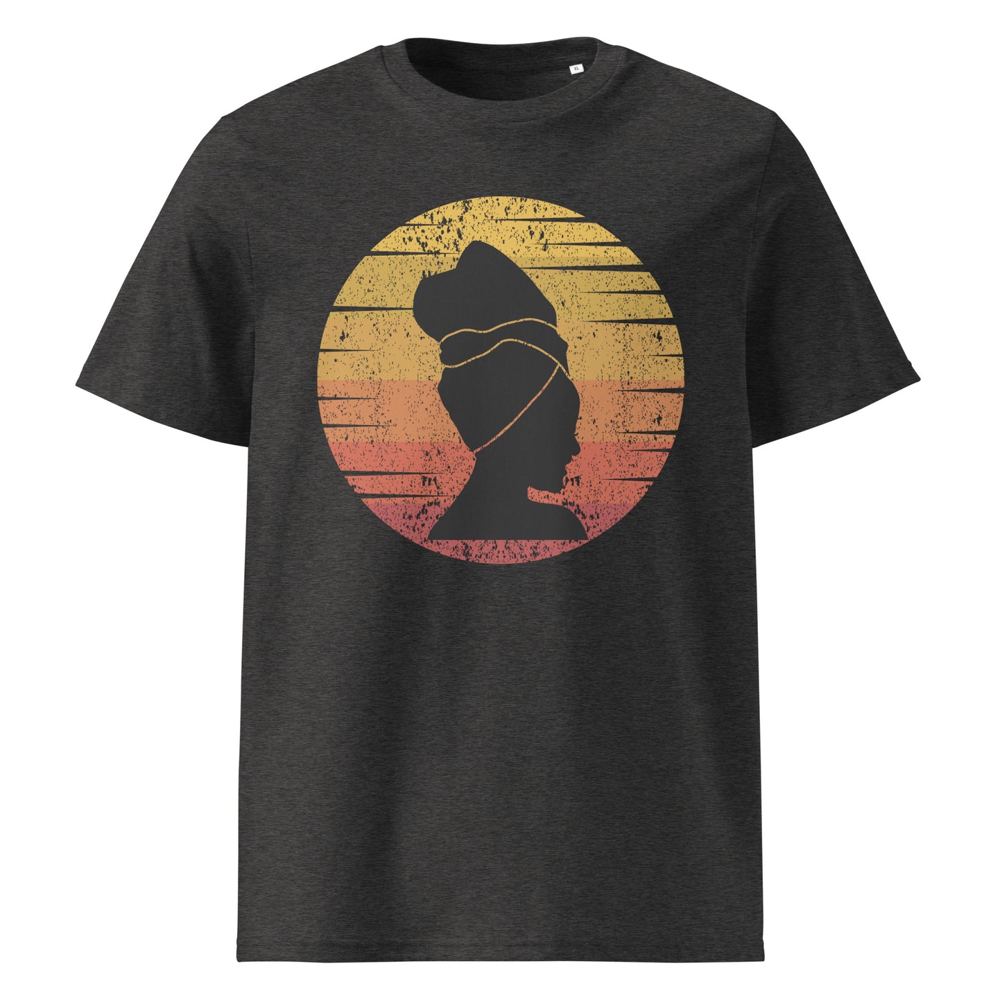 African pattern Lady organic cotton T-shirts