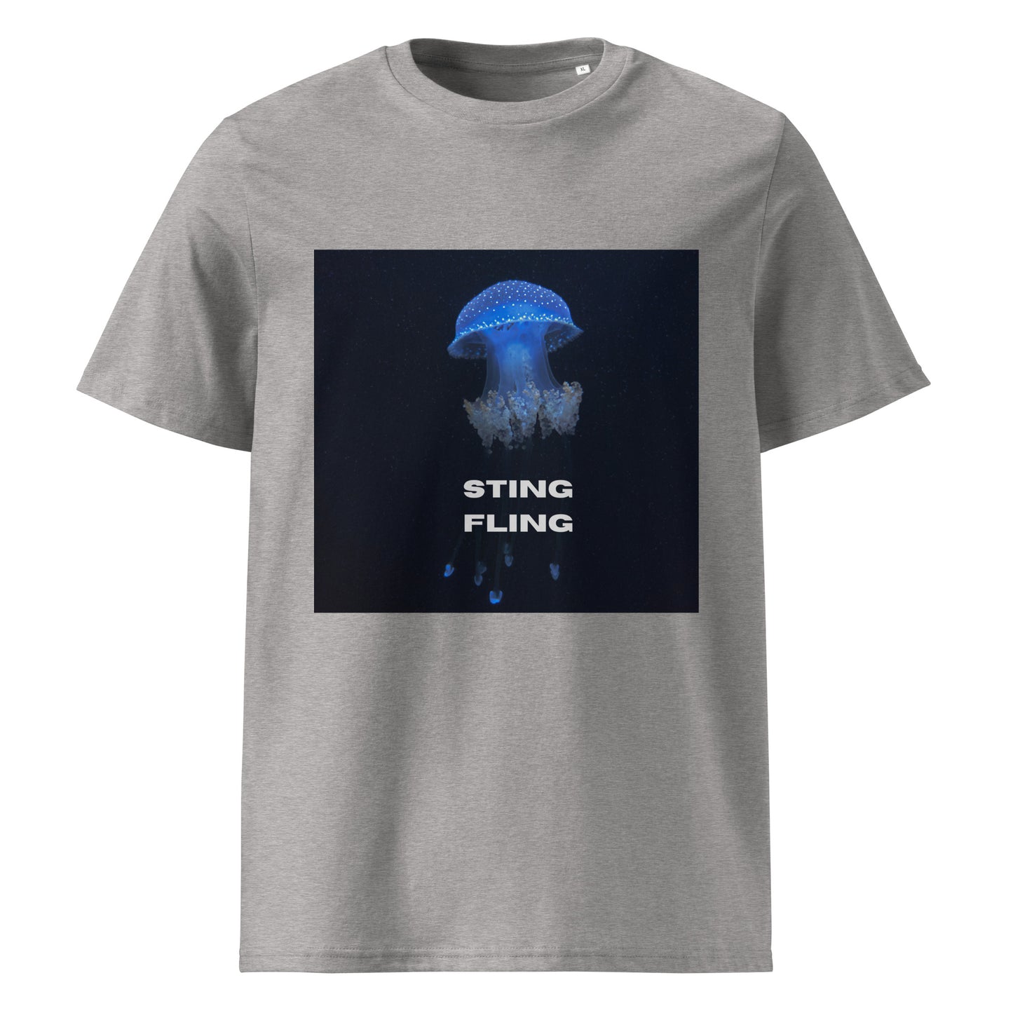 Elegant Jellyfish organic cotton T-shirt