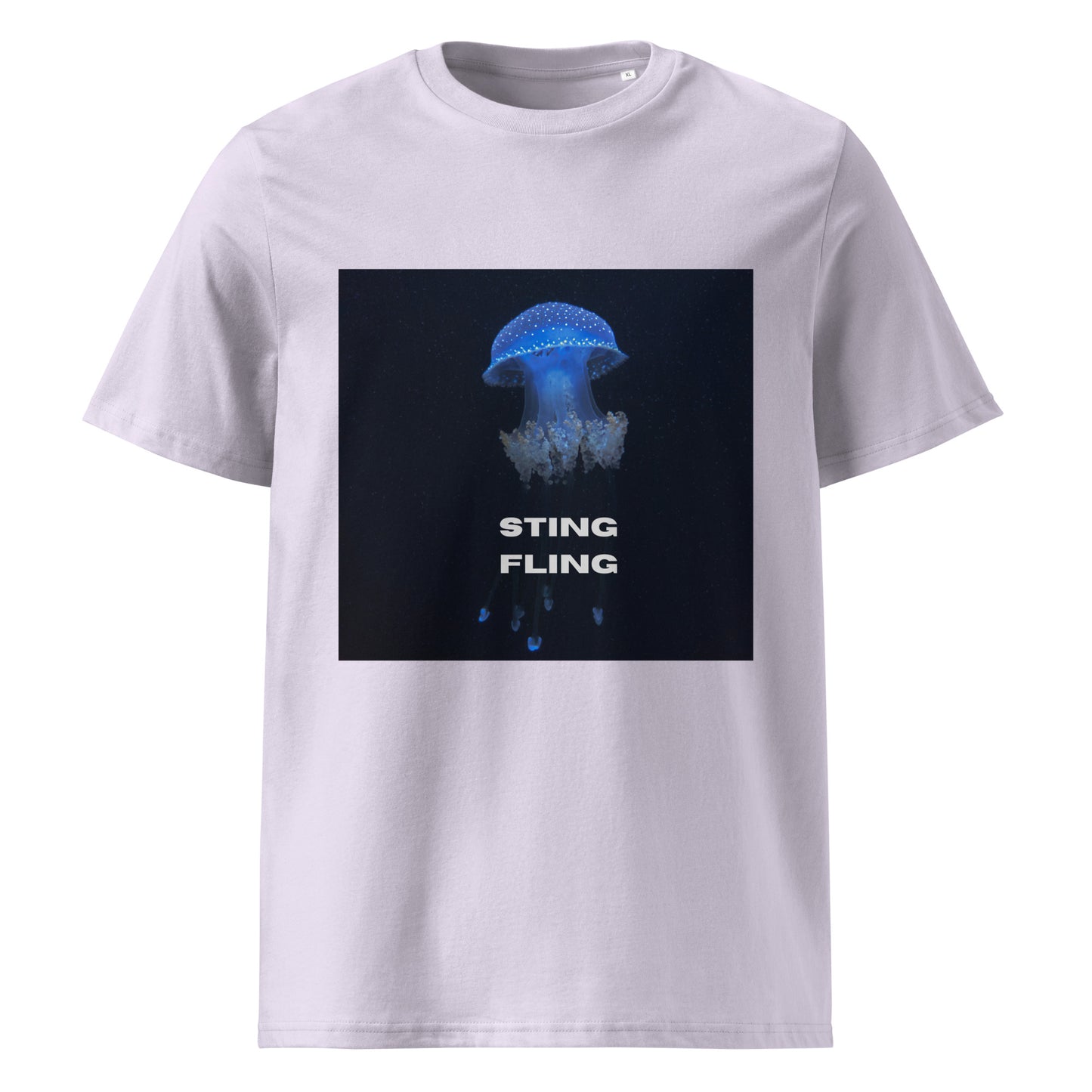 Elegant Jellyfish organic cotton T-shirt