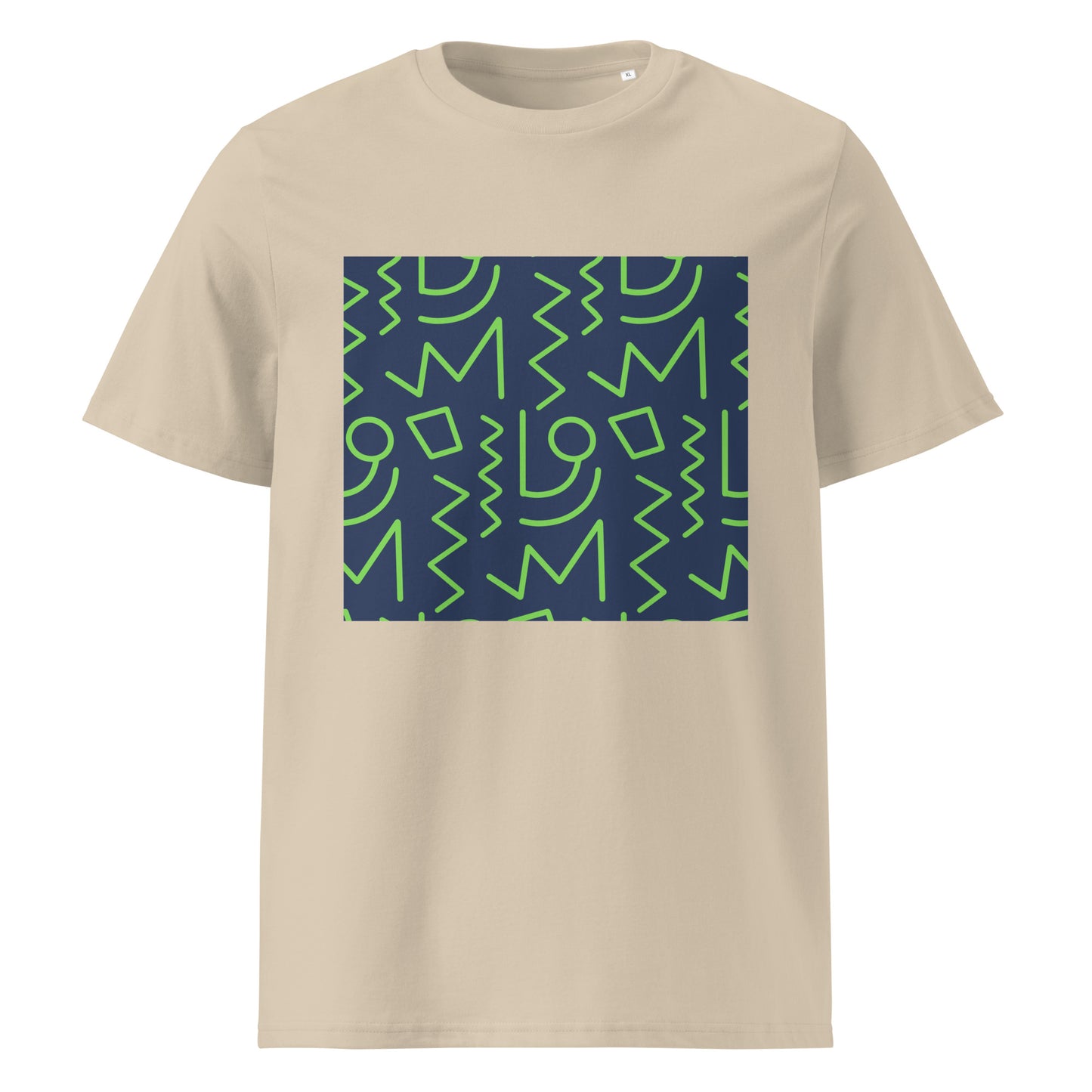 African pattern organic cotton T-shirts