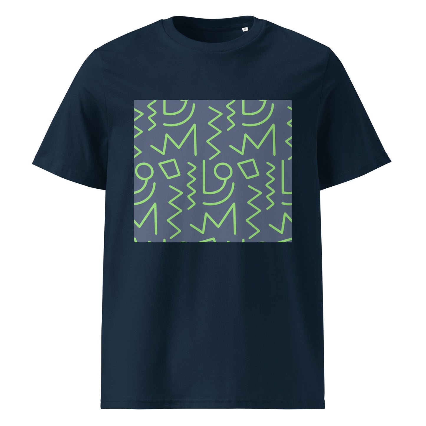 African pattern organic cotton T-shirts