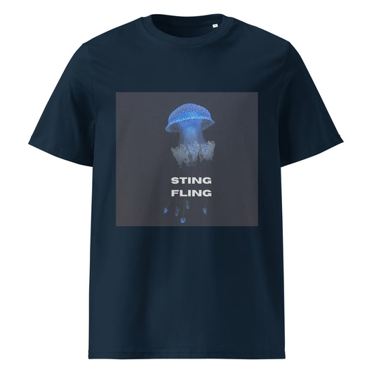 Elegant Jellyfish organic cotton T-shirt