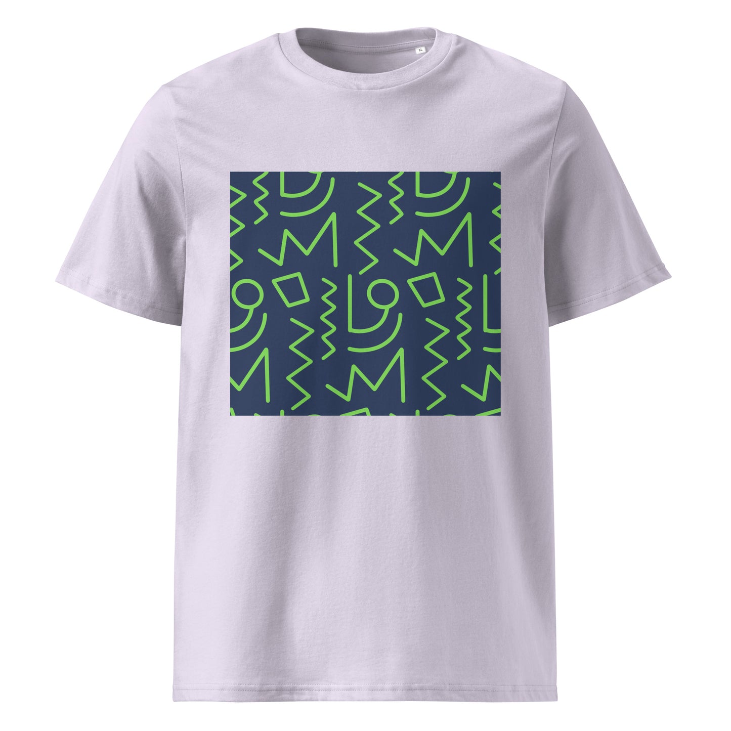 African pattern organic cotton T-shirts