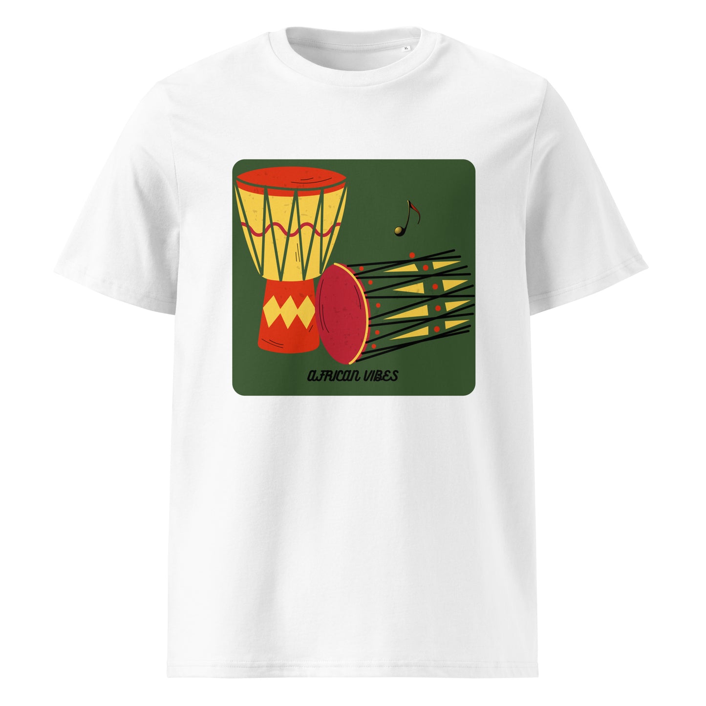 African style organic cotton T-shirt